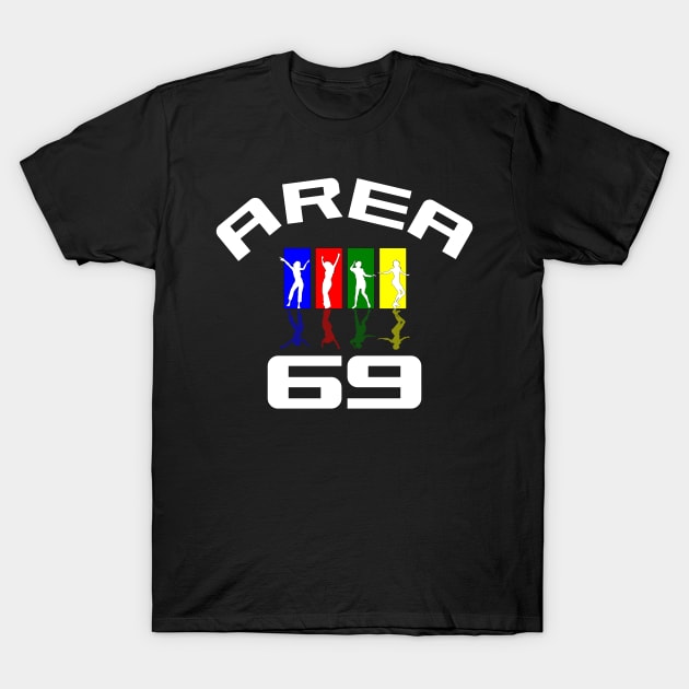 Area 69 T-Shirt by Boo Face Designs